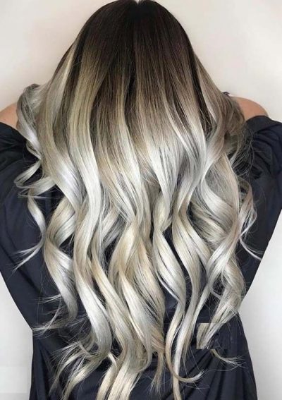 silver frost hair extenions