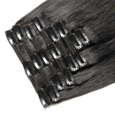 Black Hair Extensions human hair long and thick