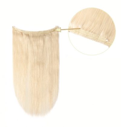 Blonde Halo Hair Extensions